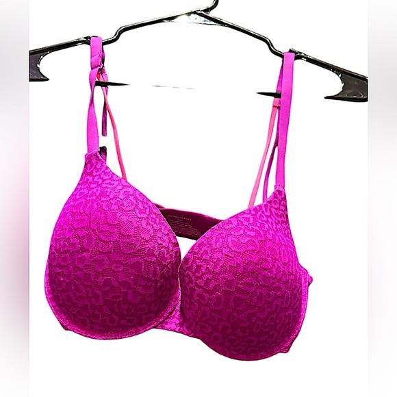 No boundaries Pink Lace padded Bra 34DD - Picture 1 of 5